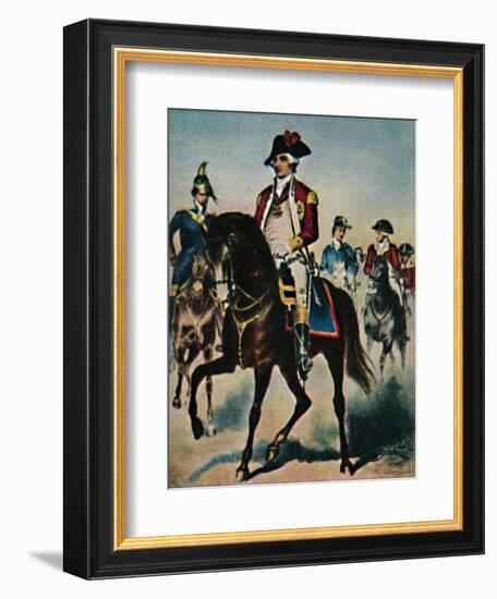 'General Steuben 1730-1794', 1934-Unknown-Framed Giclee Print