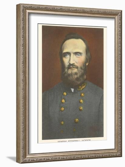 General Stonewall Jackson-null-Framed Art Print