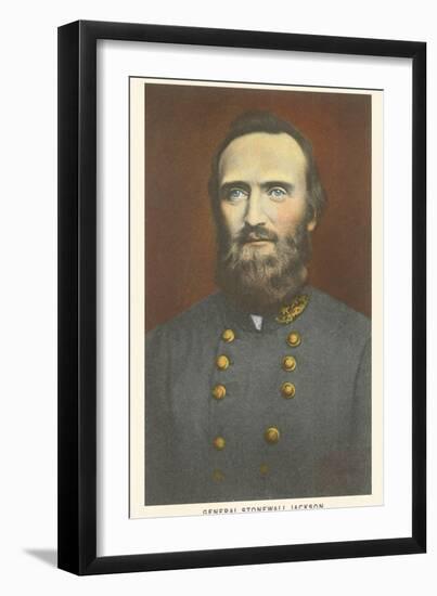 General Stonewall Jackson-null-Framed Art Print