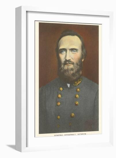 General Stonewall Jackson-null-Framed Art Print