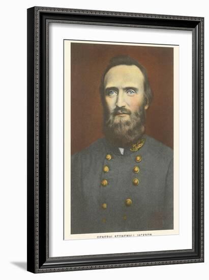 General Stonewall Jackson-null-Framed Art Print