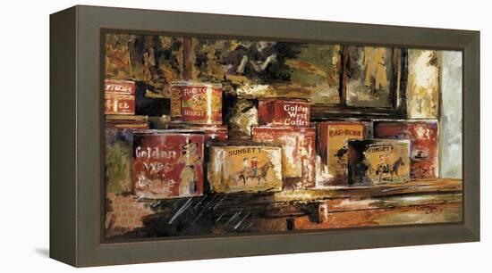 General Store II-Carney-Framed Stretched Canvas