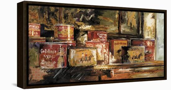 General Store II-Carney-Framed Stretched Canvas