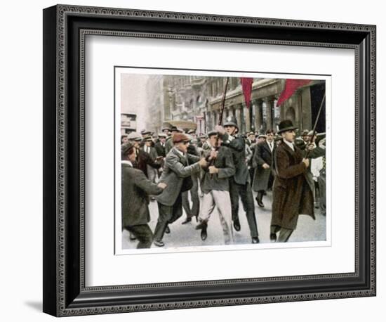 General Strike 1926-null-Framed Art Print