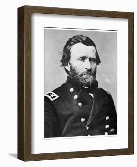 General Ulysses S Grant, American Soldier and Politician, C1860s-MATHEW B BRADY-Framed Giclee Print