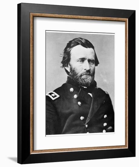 General Ulysses S Grant, American Soldier and Politician, C1860s-MATHEW B BRADY-Framed Giclee Print