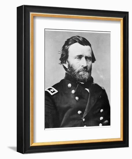 General Ulysses S Grant, American Soldier and Politician, C1860s-MATHEW B BRADY-Framed Giclee Print