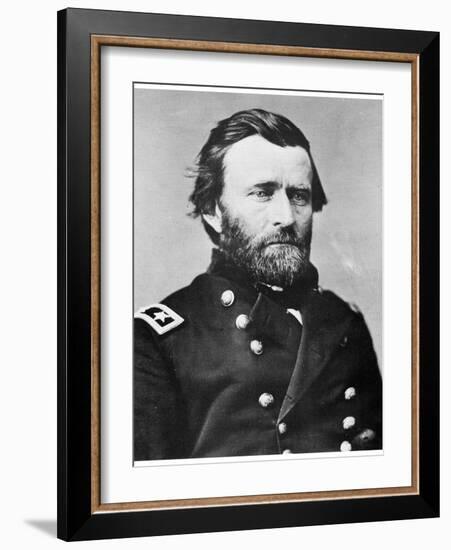 General Ulysses S Grant, American Soldier and Politician, C1860s-MATHEW B BRADY-Framed Giclee Print