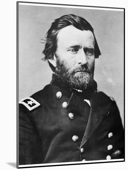 General Ulysses S Grant, American Soldier and Politician, C1860s-MATHEW B BRADY-Mounted Giclee Print