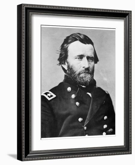 General Ulysses S Grant, American Soldier and Politician, C1860s-MATHEW B BRADY-Framed Giclee Print