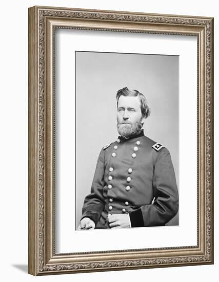 General Ulysses S. Grant of the Union Army, Circa 1860-Stocktrek Images-Framed Photographic Print