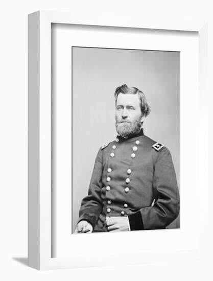 General Ulysses S. Grant of the Union Army, Circa 1860-Stocktrek Images-Framed Photographic Print