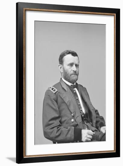 General Ulysses S. Grant of the Union Army-Stocktrek Images-Framed Photographic Print