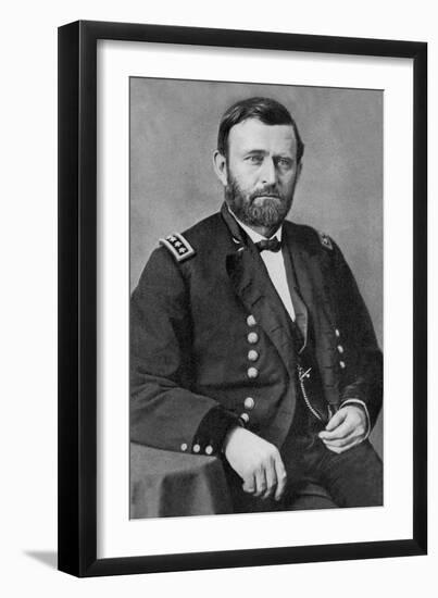 General Ulysses S. Grant-null-Framed Art Print