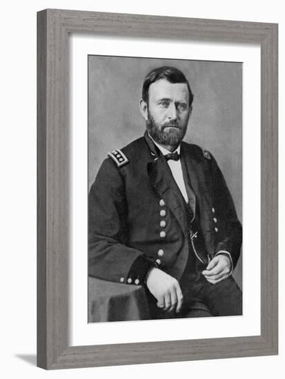 General Ulysses S. Grant-null-Framed Art Print