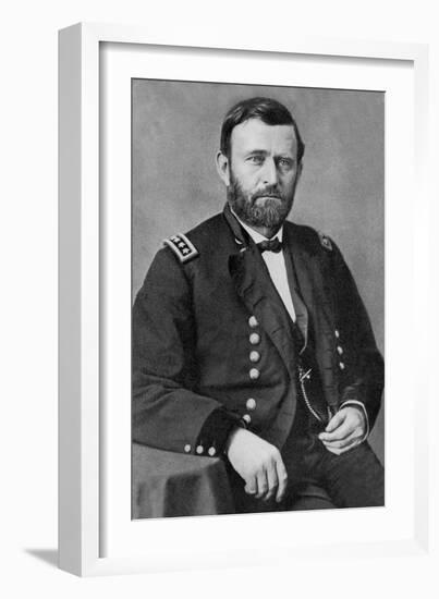 General Ulysses S. Grant-null-Framed Art Print