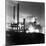 General View Industrial Plant at Night-Philip Gendreau-Mounted Photographic Print