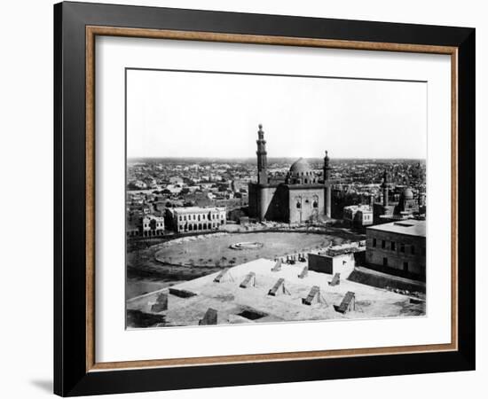 General View of Cairo, Egypt, 1878-Felix Bonfils-Framed Giclee Print