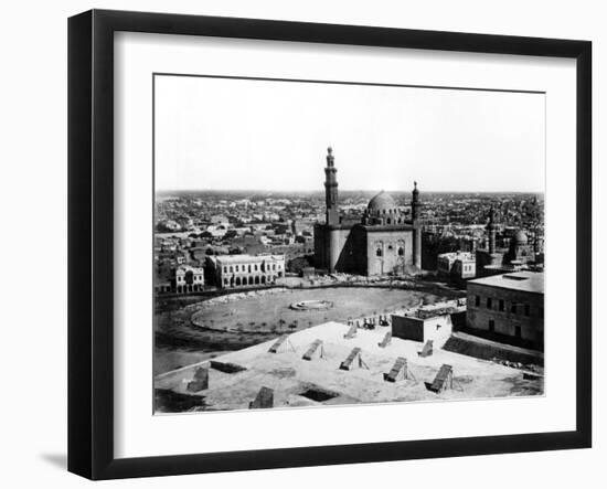 General View of Cairo, Egypt, 1878-Felix Bonfils-Framed Giclee Print