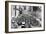 General View of Crowds Inspecting the Exhibits at a Motor Show-English Photographer-Framed Photographic Print