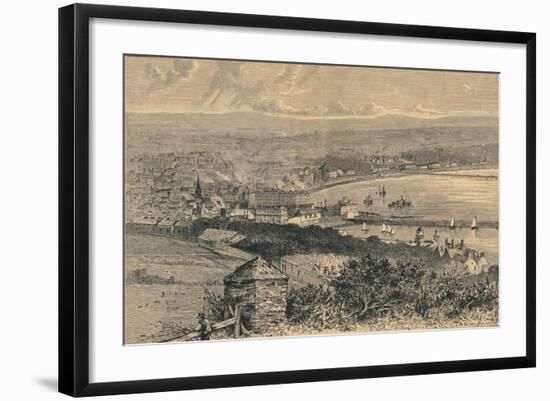 General View of Douglas, 1880-Abel Lewis-Framed Giclee Print