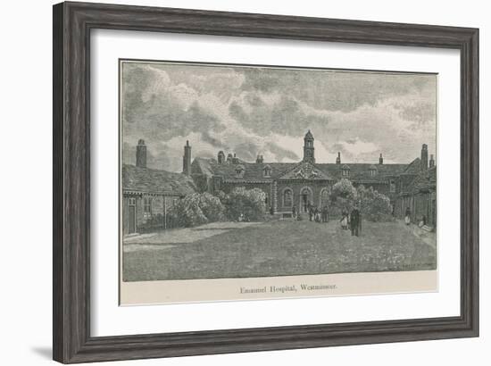 General View of Emanuel Hospital-English School-Framed Giclee Print