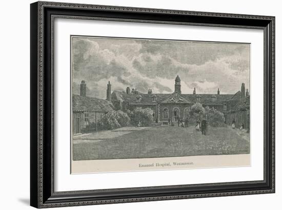 General View of Emanuel Hospital-English School-Framed Giclee Print