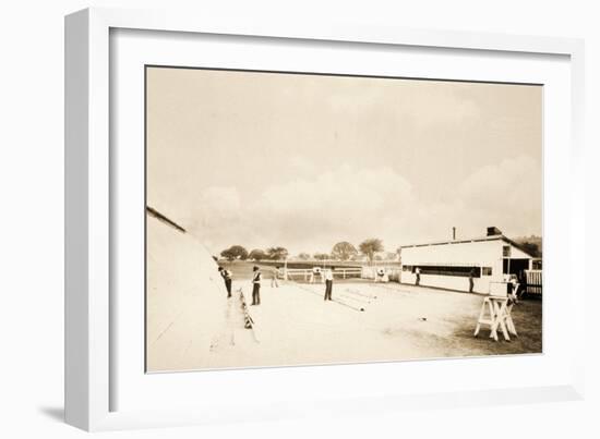 General View of Experiment Track-Eadweard Muybridge-Framed Photographic Print