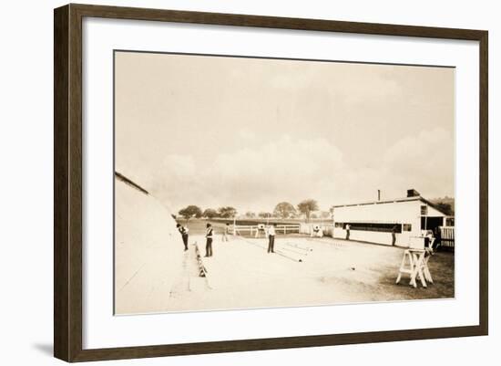 General View of Experiment Track-Eadweard Muybridge-Framed Photographic Print