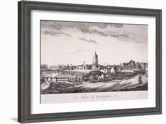 General View of Hackney, London, C1800-null-Framed Giclee Print