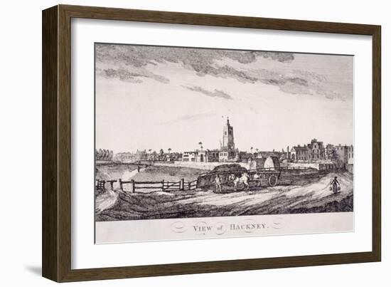 General View of Hackney, London, C1800-null-Framed Giclee Print