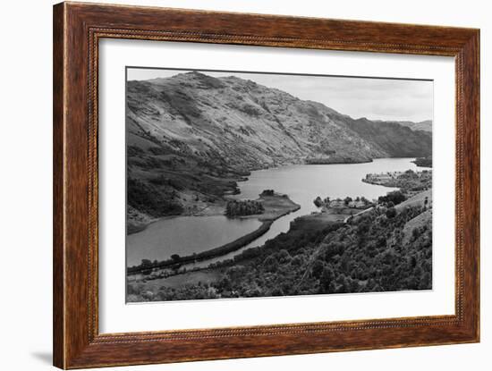 General View of Loch Lomond in Central Scotland. Circa 1952-Staff-Framed Photographic Print