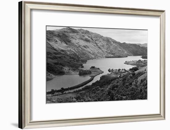 General View of Loch Lomond in Central Scotland. Circa 1952-Staff-Framed Photographic Print