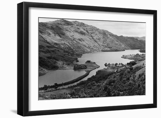 General View of Loch Lomond in Central Scotland. Circa 1952-Staff-Framed Photographic Print