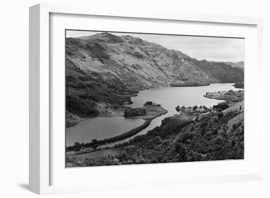 General View of Loch Lomond in Central Scotland. Circa 1952-Staff-Framed Photographic Print