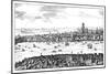 General View of London, 1666-null-Mounted Giclee Print