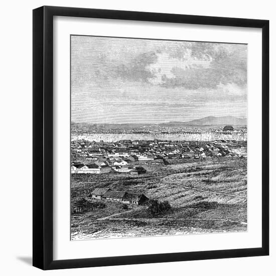 General View of Nanking, C1890-null-Framed Giclee Print