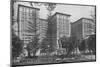 General view of the exterior, Los Angeles-Biltmore Hotel, Los Angeles, California, 1923-null-Mounted Photographic Print