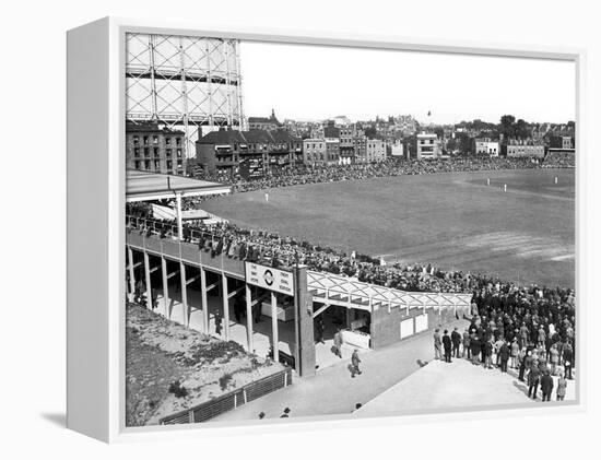 General View of the Oval Cricket Ground August 1947-Staff-Framed Premier Image Canvas