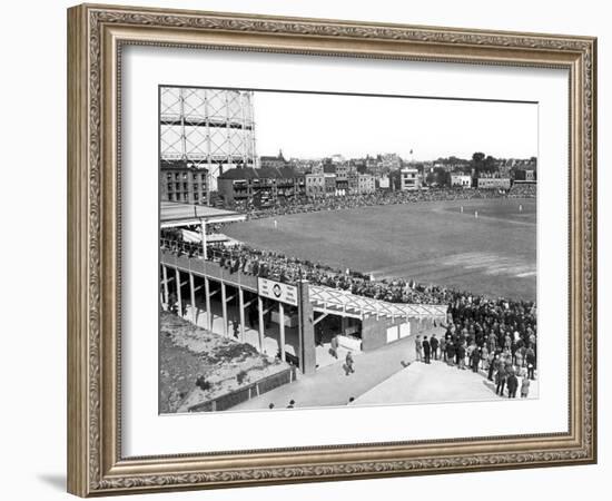 General View of the Oval Cricket Ground August 1947-Staff-Framed Photographic Print