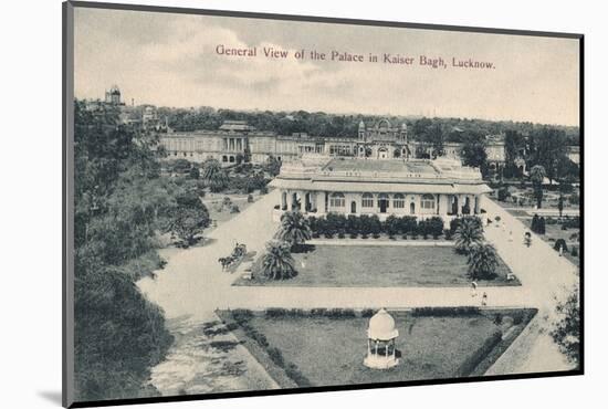 'General View of the Palace in Kaiser Bagh, Lucknow', c1900-Unknown-Mounted Photographic Print