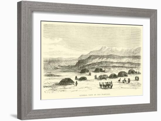 General View of the Pampilla-Édouard Riou-Framed Giclee Print