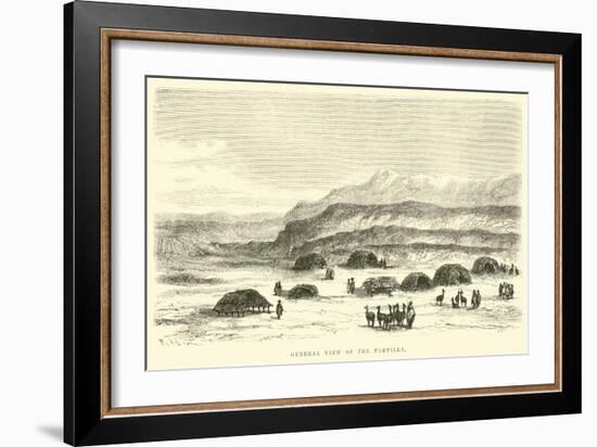 General View of the Pampilla-Édouard Riou-Framed Giclee Print