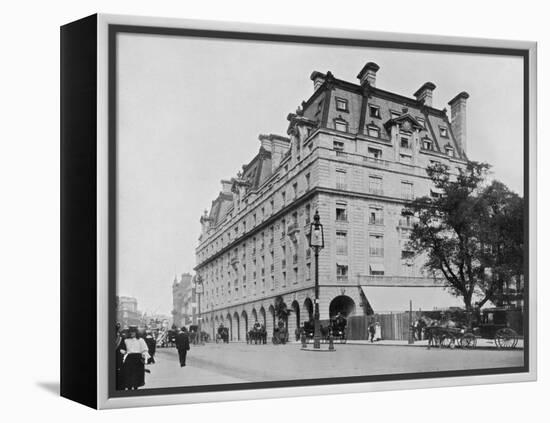 General View of the Ritz Piccadilly-null-Framed Premier Image Canvas