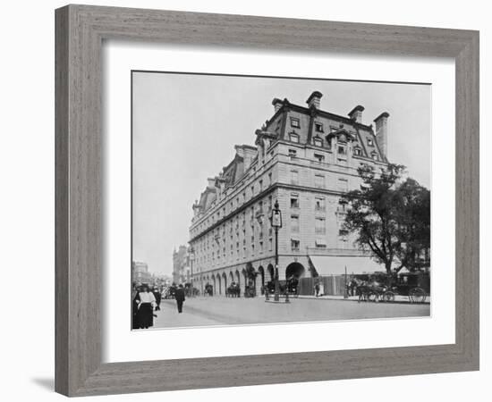 General View of the Ritz Piccadilly-null-Framed Photographic Print