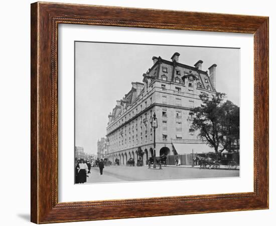 General View of the Ritz Piccadilly-null-Framed Photographic Print