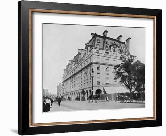 General View of the Ritz Piccadilly-null-Framed Photographic Print