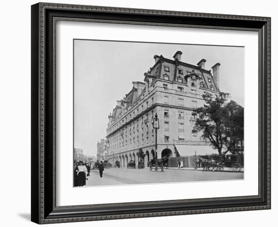 General View of the Ritz Piccadilly-null-Framed Photographic Print