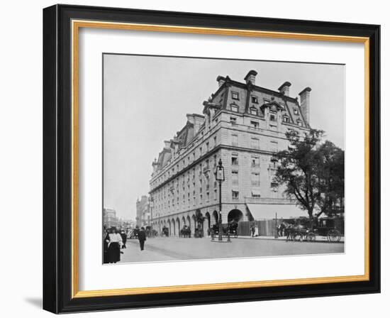 General View of the Ritz Piccadilly-null-Framed Photographic Print