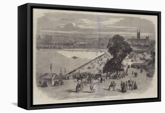 General View of the Royal Agricultural Society's Show at Canterbury-Richard Principal Leitch-Framed Premier Image Canvas